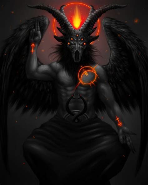 The King Of Demons Known As The Sabbatic Goat He Is Identified With Satanachia An Senior