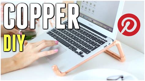 Pinterest Hack 💖 Diy Copper Laptop Stand Carly Musleh