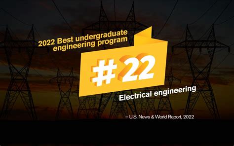 Electrical Engineering Ranked In The Top 25 Nationally School Of