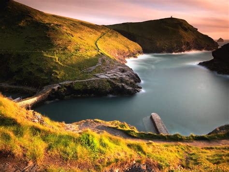 Boscastle Harbour Bing Wallpaper Download