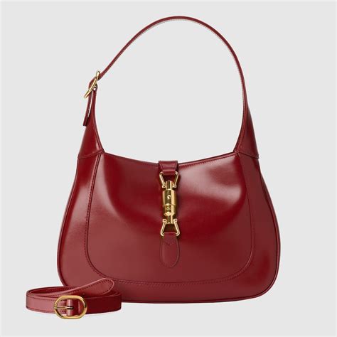 Jackie 1961 Small Hobo Bag In Red Leather Gucci Us