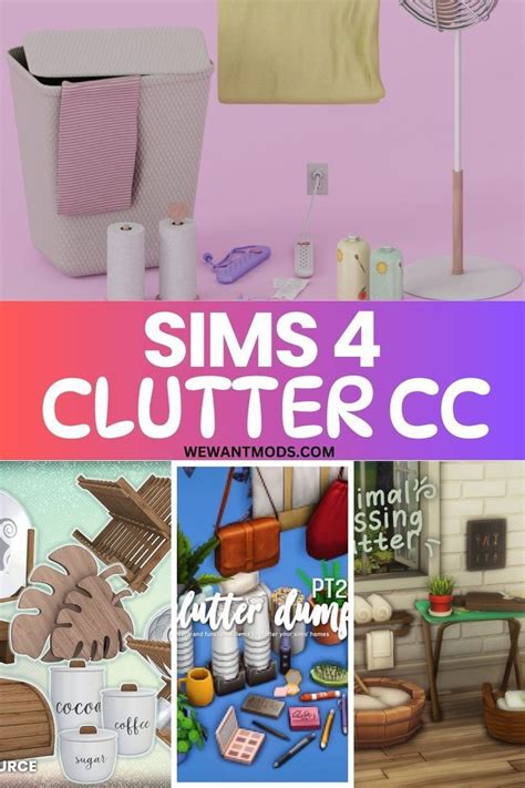 45 Sims 4 Clutter Cc Accessorize Every Space Sims 4 Clutter Sims 4