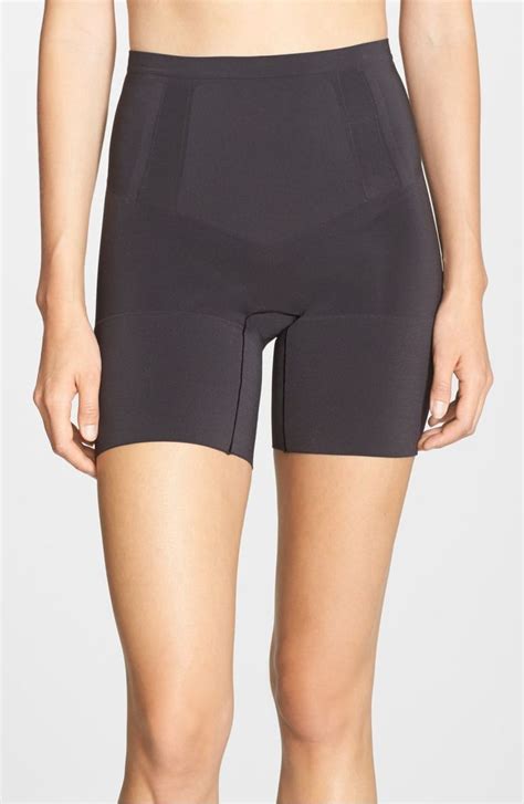 Spanx® Oncore Mid Thigh Shaper Shorts Nordstrom In 2020 Mid Thigh Shorts Spanx Women