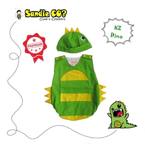 Juegos mentales pero con sus respuestas : Baju Bayi lucu unik nyaman kostum anak jumper karakter Animal Dino Green | Shopee Indonesia