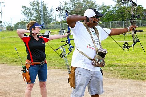 Archers Compete In First Ever 3d Archery Tournament In Bahamas The