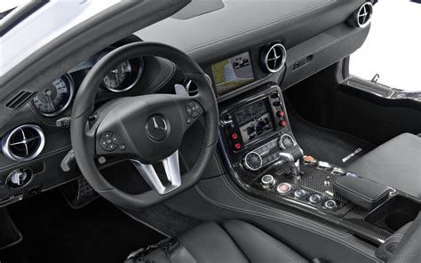 2010 Mercedes Benz Sls Amg F1 Safety Car Interior Wallpaper Hd Car
