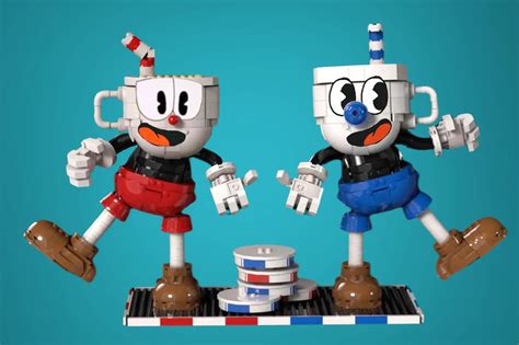 Lego Ideas Buildable Cuphead And Mugman