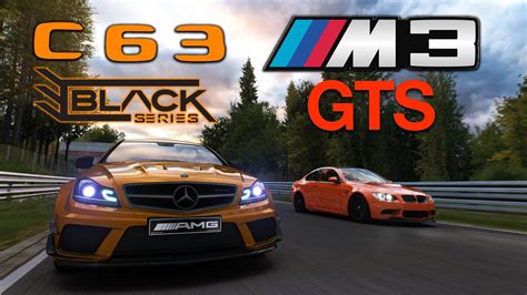 C Black Series Vs M Gts Nurburgring Nordschleife Race Assetto