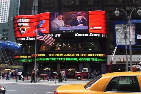 The shield portrays 2 ships sailing on the river hudson, set in a backdrop of the hudson highlands, over which a yellow. NEW YORK CITY - SEPTEMBER 29, 2001: View Of Times Square ...
