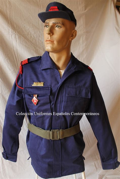 uniformes españoles contemporáneos del ejército español comisario del 2d0