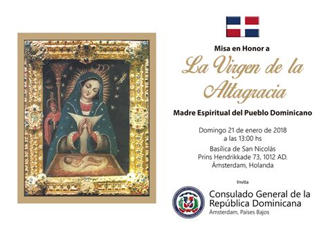 Misa En Honor De La Virgen De La Altagracia 2018 Consulado General De
