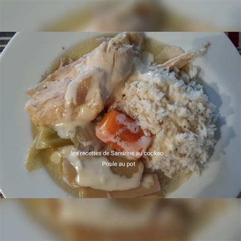 Poule au pot et sa sauce blanche au cookeo