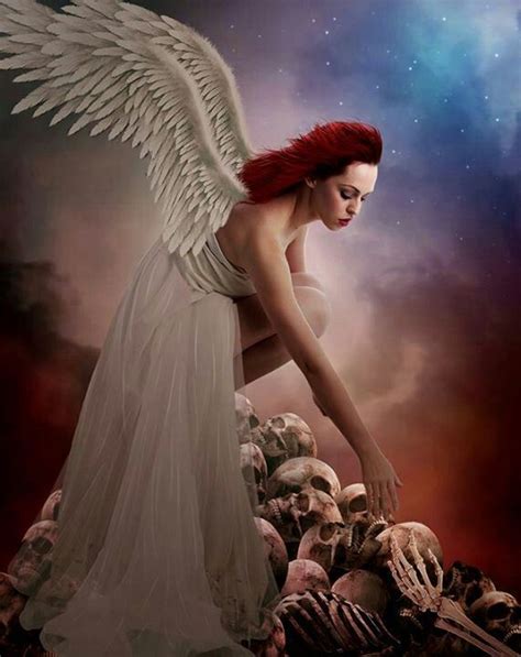 Red Haired Angel Angels And Faeries Pinterest Red And Angel