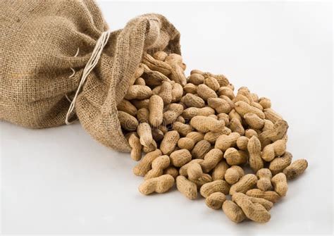 Bag Of Peanuts Stock Photo Image Of Snacks Sack Snack 29944726