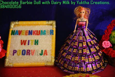 Chocolate Barbie Doll With Dairy Milk Barbie Dolls Dolls Barbie