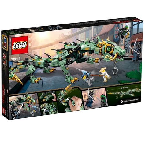 Building Toys Lego 70612 2017 Green Ninja Mech Dragon New Ninjago Movie