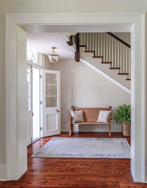 Farmhouse Trim And Mouldings Traditional Farmhouse Home Foyer