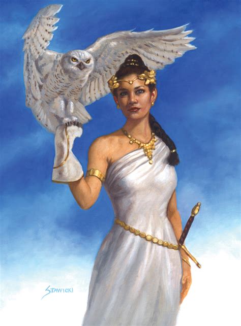 Athena By Stawickiart Rimaginarymythology