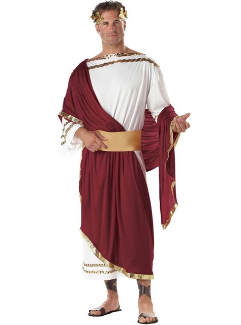 Emperor Caesar Mens Toga Costume Mens Ancient Roman Costume