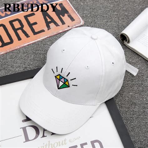 Buy Rbuddy 2018 Solid Cute Baseball Caps Diamond Hip
