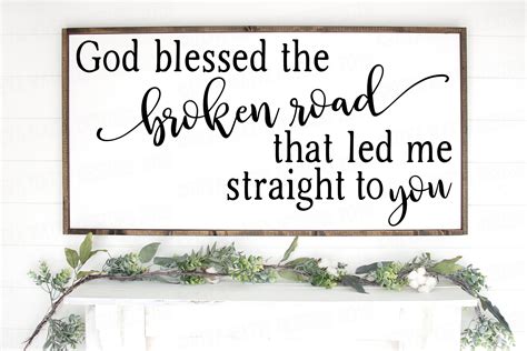 God Blessed The Broken Road That Led Me Straight To You 388802 Svgs