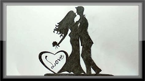 Pencil Drawings - Love Drawings A Romantic Couple For ... Photo to pencil sketch effects.
