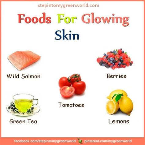 Foods For Glowing Skin Food For Glowing Skin Foods For Healthy Skin