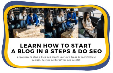 How To Start A Blog Uk 8 Steps To Create A Blog And Do Seo Clickdo™
