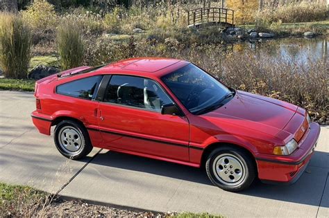 No Reserve 1987 Honda Crx Si 5 Speed For Sale On Bat Auctions Sold