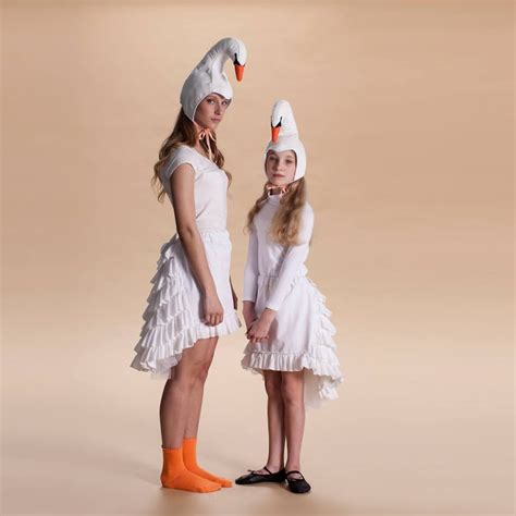 White Swan Costume For Women And Teenagers Girls Costume Etsy
