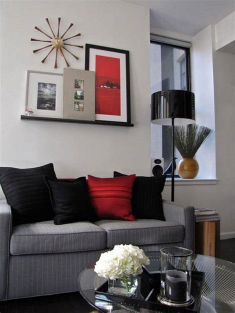 Living Room Design With Pigeon Gray Walls Paint Color