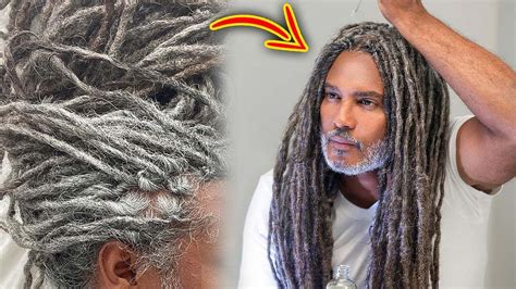 The Secret To Getting Dreadlocks With Gray Hair Youtube