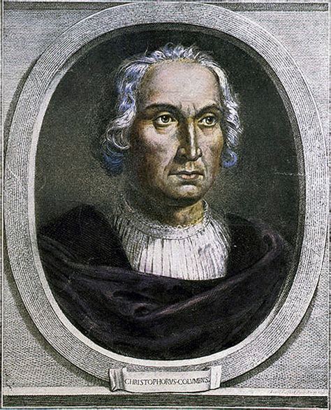 Retrato de Cristóbal Colón en la Biblioteca del Congreso de Estados