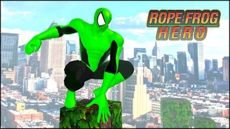 Rope Frog Hero Rope Ninja Fig для Android — Скачать
