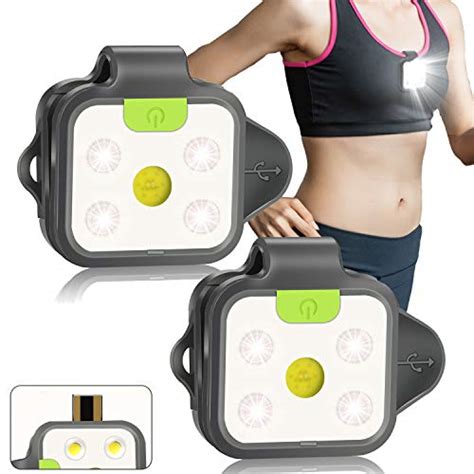Running Light 2pack Reflective Safety Light For Runners Usb