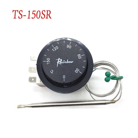 Ts 150sr Korea Rainbow Manual Reset Capillary Thermostat 30 150 Celsius