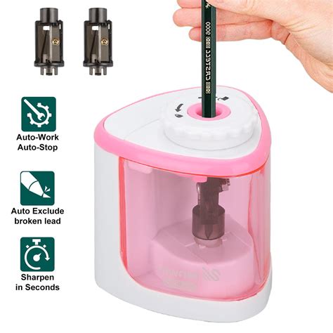 Electric Pencil Sharpener Automatic Feature And Best Heavy Duty