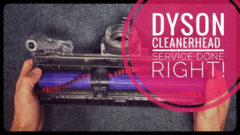 Repairman Shows How To Properly Clean Your Dyson Cleaner Head DC40