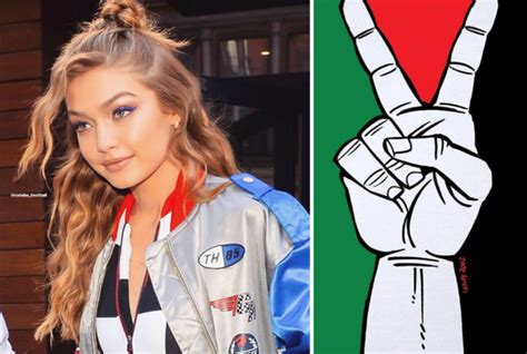 Supermodel Gigi Hadid Declares Solidarity With Palestinian Martyrs Palestine Chronicle