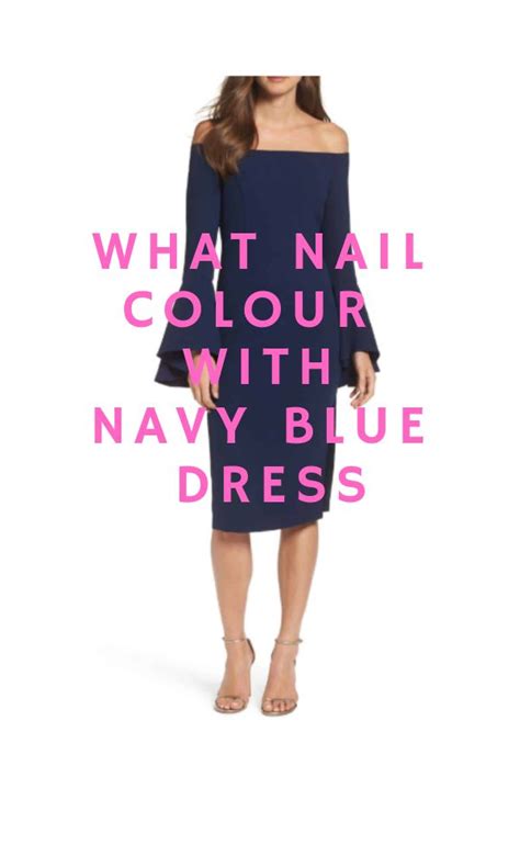 What Nail Polish Colour Should I Wear With Navy Blue Dress Blue