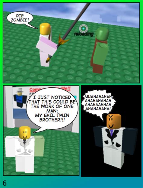 Roblox Comic 1 Page 6 By Williamthefox On Deviantart