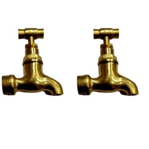 Polished Golden Brass Water Tap For Bathroom Fitting Size Inch At Rs Piece In Kolkata