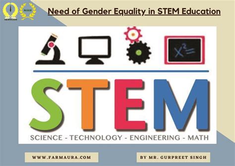 need of gender equality in stem education farmaura