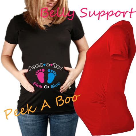 Buy Peek A Boo Design Maternity Shirt Specialized