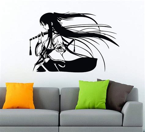 Check out our anime wall sticker selection for the very best in unique or custom, handmade pieces from our wall decals & murals shops. Pin by 22 on Anime | Vinyl wall decals, Vinyl wall ...