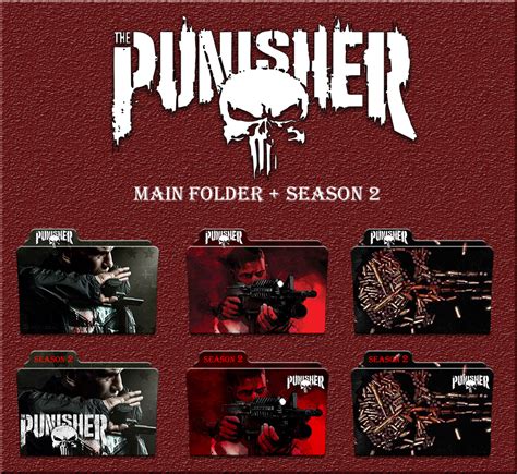 The Punisher Main Folder Season 2 Icons By Aliciax16 On Deviantart