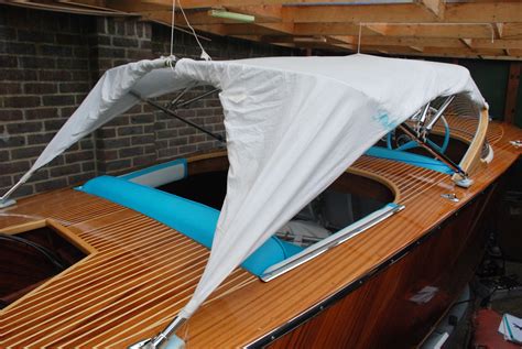 Acting much like an awning over a patio, the boat's canopy is attached to its frame with velcro and can be quickly removed as. my wooden speed boat build: Canopy Frame