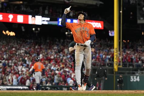 World Series Astros Top Phillies In World Series Game 5 Behind Jeremy