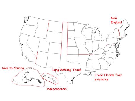 An Improved Map Of The Usa I Made In Ms Paint Enjoy Rdrewdurnil