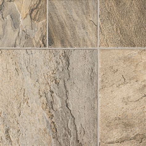 Restoration collection® laminate offers beautiful looks that emulate the warmth of hardwood, but with the easy maintenance and super durability. 8mm Tuscan Stone Laminate Tile - Major Brand | Lumber Liquidators
